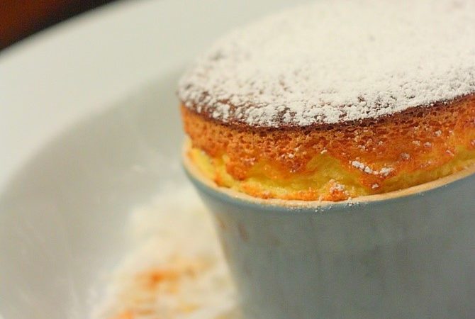 سوفليه الباشن فروت passion fruit souffle