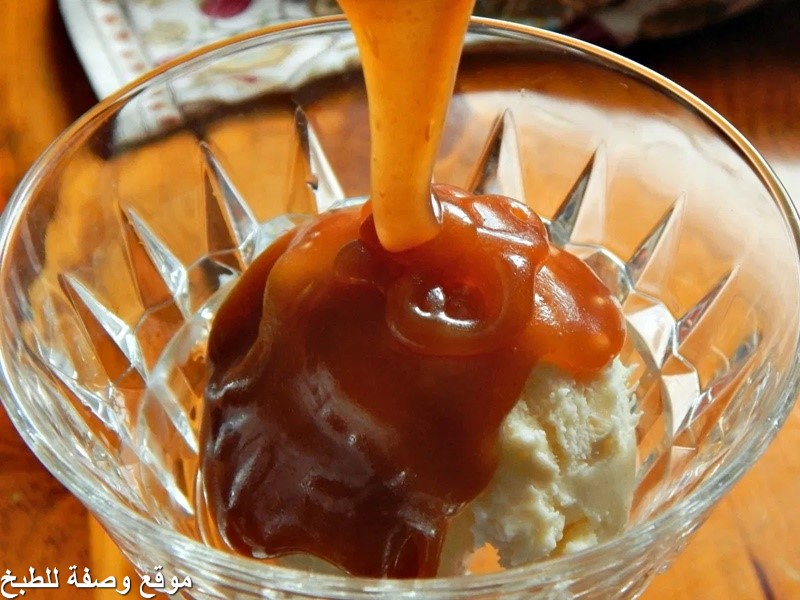 طريقة عمل وصفة صوص البترسكوتش - butterscotch sauce recipe صوص سهل وسريع ولذيذ مكتوبة بالصور