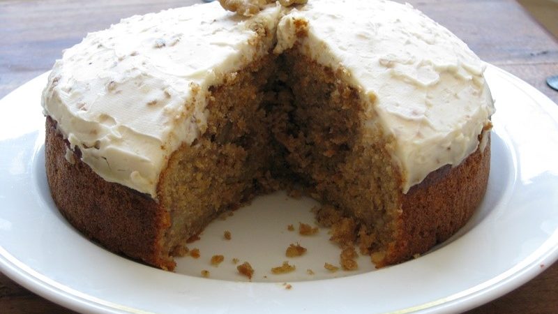 كيكة الجزر carrot cake recipe