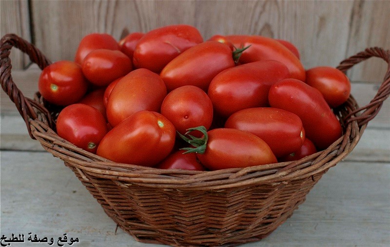 وصفة الطماطم المجففه بالفرن - oven dried tomatoes مكتوبة بالصور