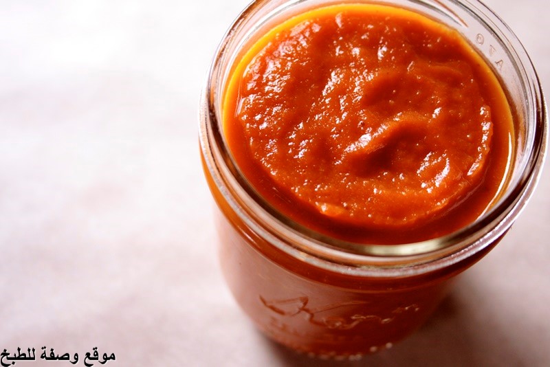 وصفة الكاتشب في المنزل - how to make ketchup سهل وسريع ولذيذ مكتوبة بالصور